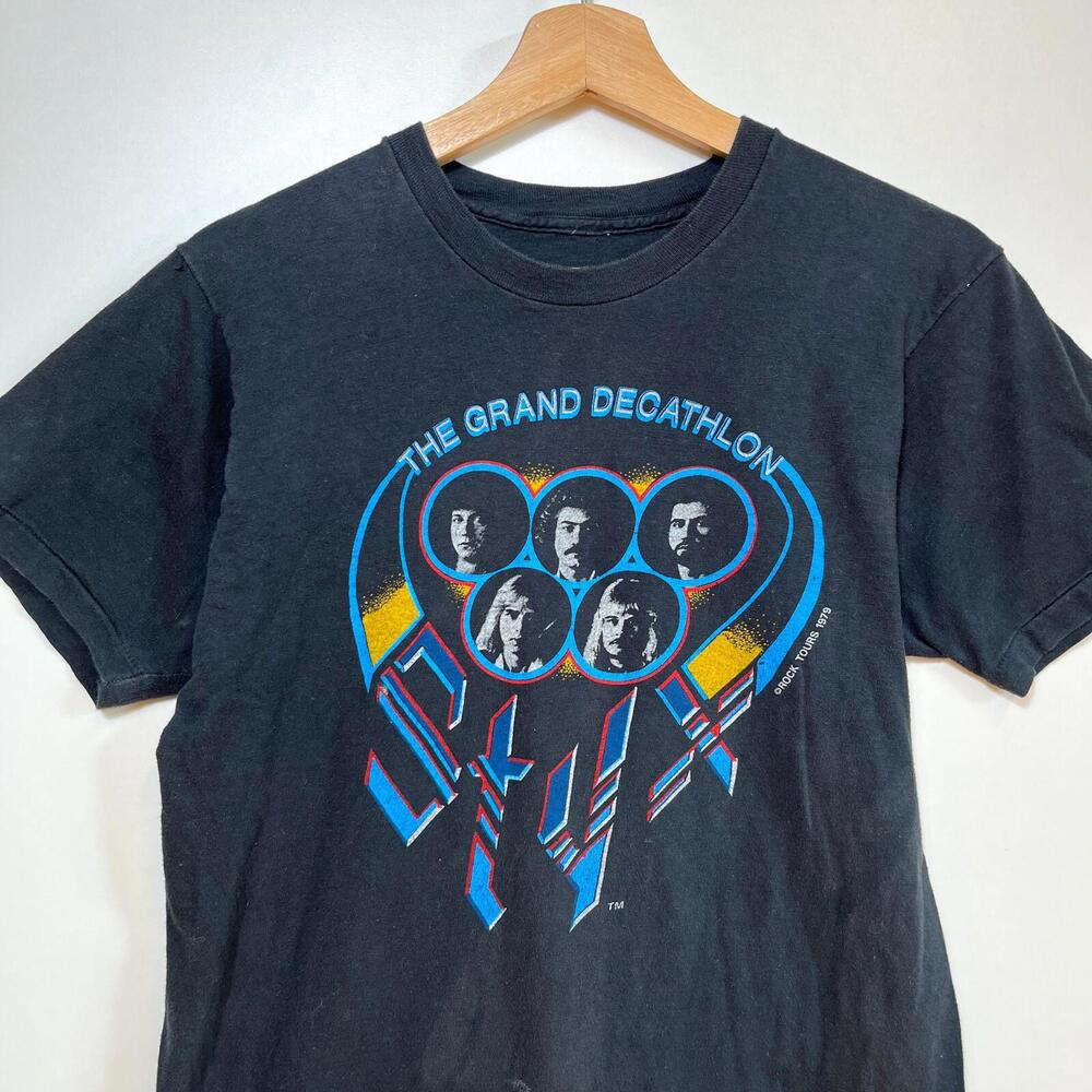 Vintage 1979 Styx The Grand Decathlon Tour Black Size M Cornerstone Album